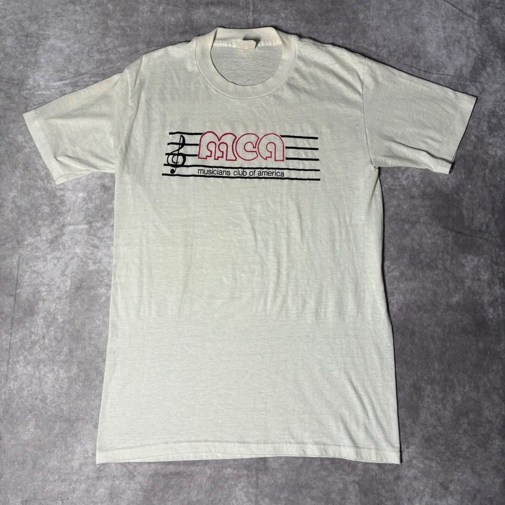 True Vintage Thunderbird Sportswear MCA Musicians Club of America T-Shirt